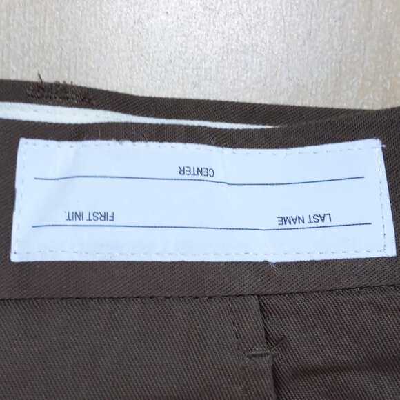 TWINHILL Men's 36 Brown Flat Front Uniform Shorts UPS Workwear NWT Driver Work - Picture 6 of 11